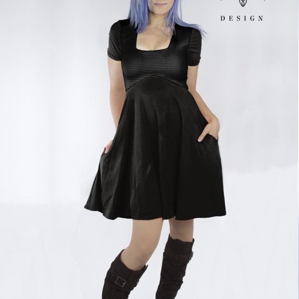 RARE Elhoffer Galactic Fighter dress, never worn, sample size